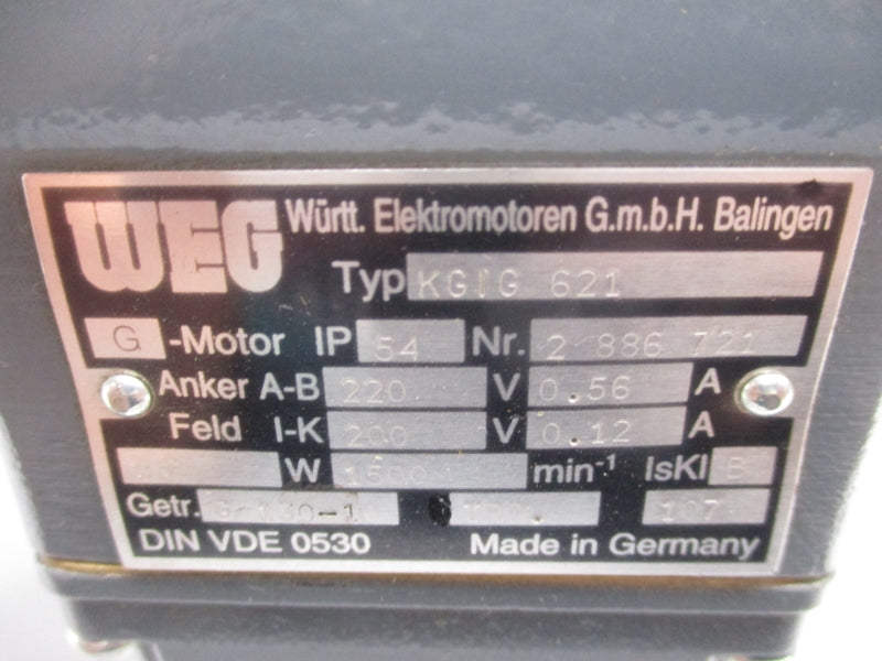 WEG KGIG621 220V 0.56A NSNP
