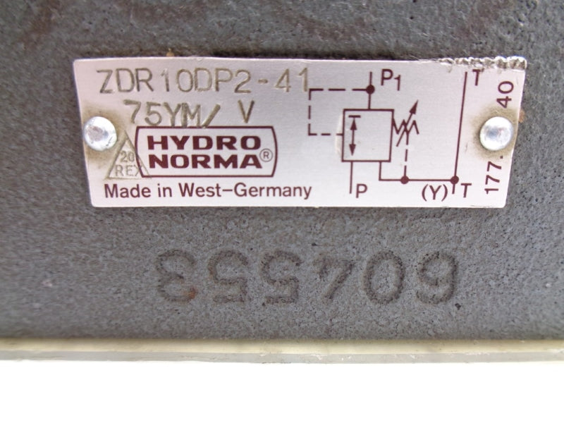HYDRO NORMA ZDR10DP2-41 75YM/V NSNP