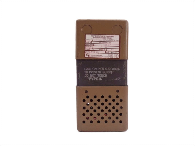 SOLA 23-22-125 260V 1.55A UNMP