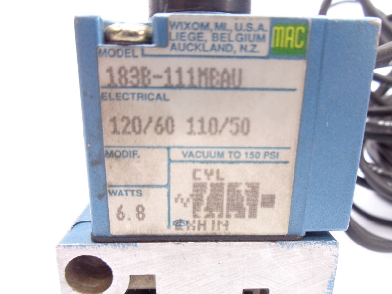 MAC 183B-111MBAU 110/120V 150PSI NSNP
