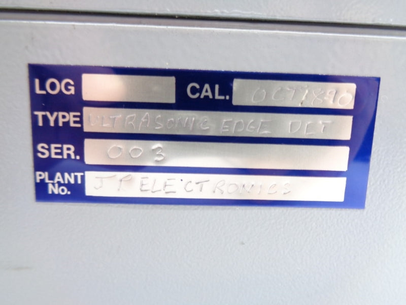 INDUSTRIAL MRO ULTRASONIC EDGE DET UNMP