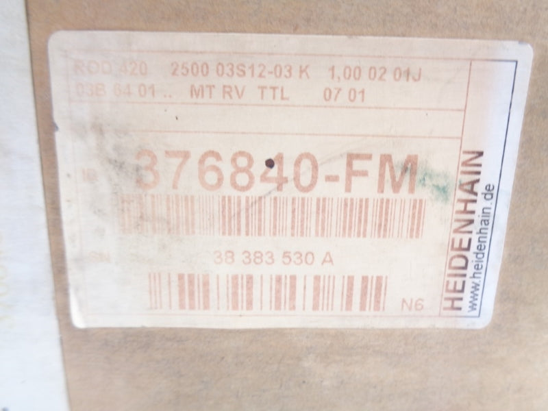 HEIDENHAIN 376840-FM ROD420250003S12-03 5V NSMP