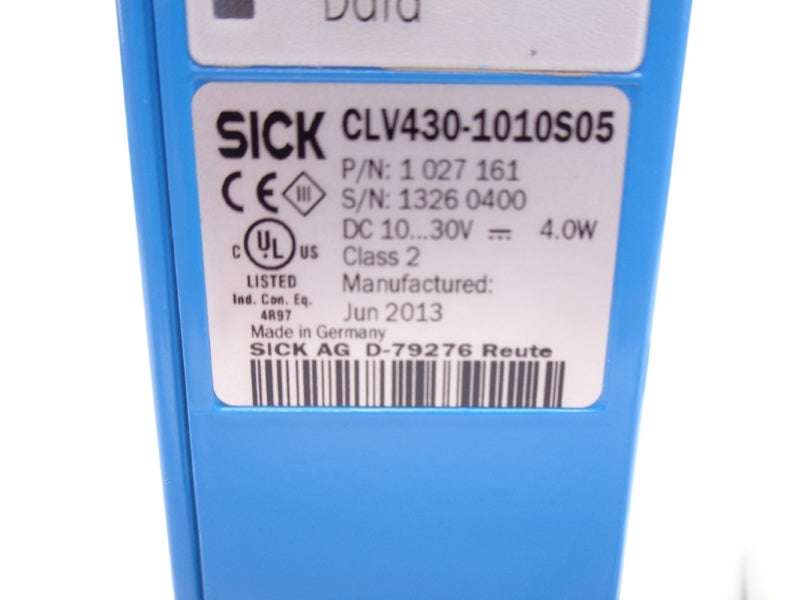 SICK CLV430-1010S05 1027161 10-30V NSMP
