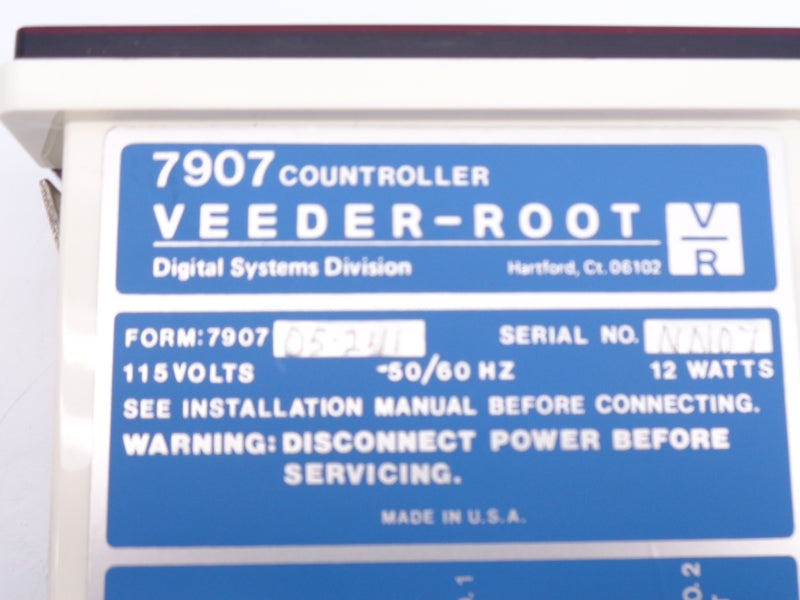 VEEDER-ROOT 790705-241 115VAC NSNP