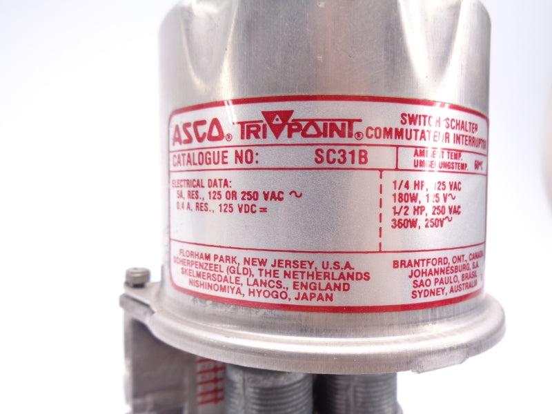 ASCO TA31A11 SC31B 125/250VAC 5A NSNP