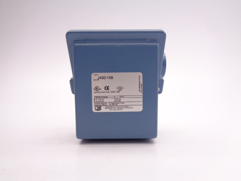 UNITED ELECTRIC J400-156 480VAC 15A 0-100PSI NSMP