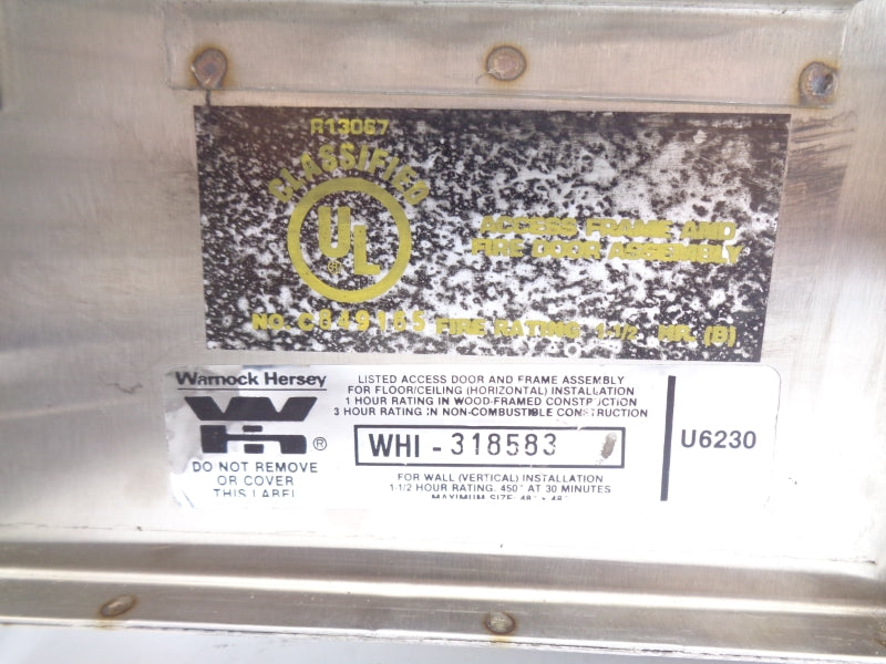 WARNOCK HERSEY WHI-318583 (NO KEY) NSNP