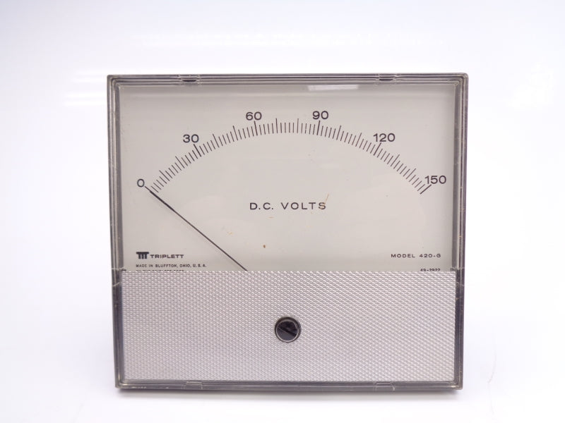 TRIPLETT 420-G 0-150VDC NSMP