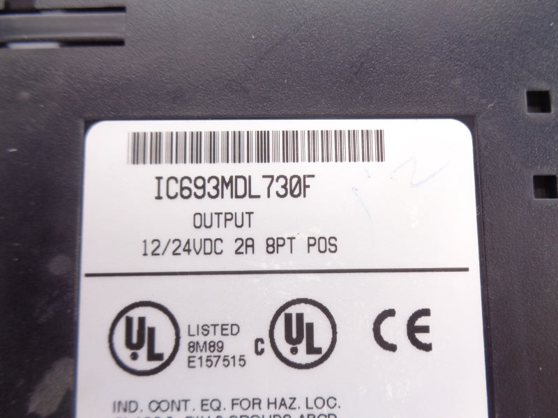 FANUC IC693MDL730F 12/24VDC 2A 2A (AS PICTURED) NSMP