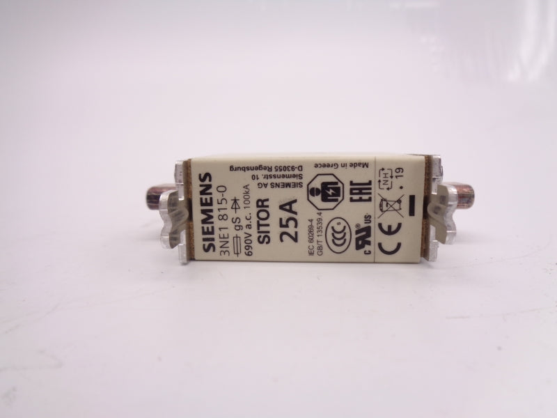 SIEMENS 3NE1815-0 690VAC 25A (PKG OF 3) NSMP