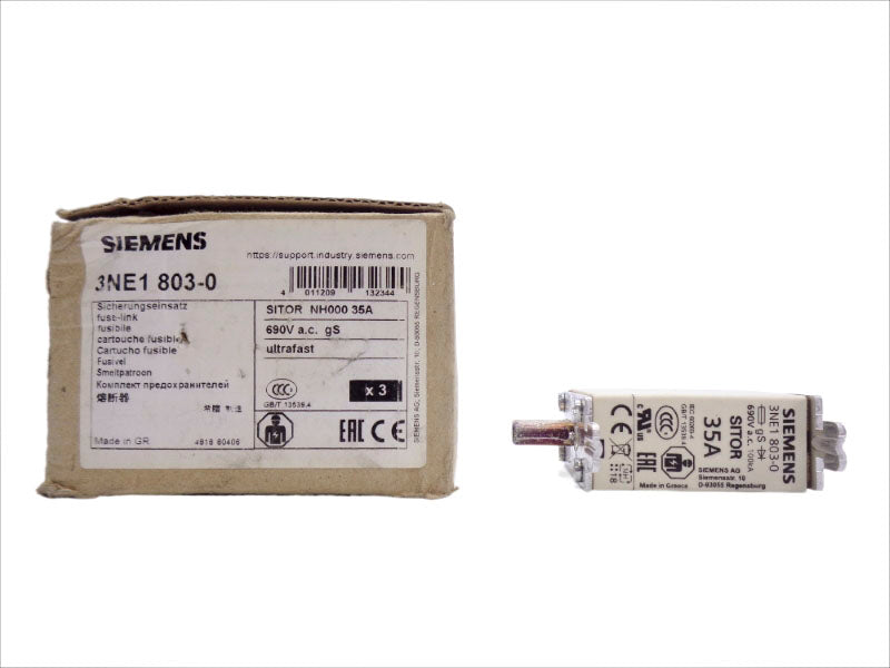 SIEMENS 3NE1803-0 690VAC 35A (PKG OF 3) NSMP