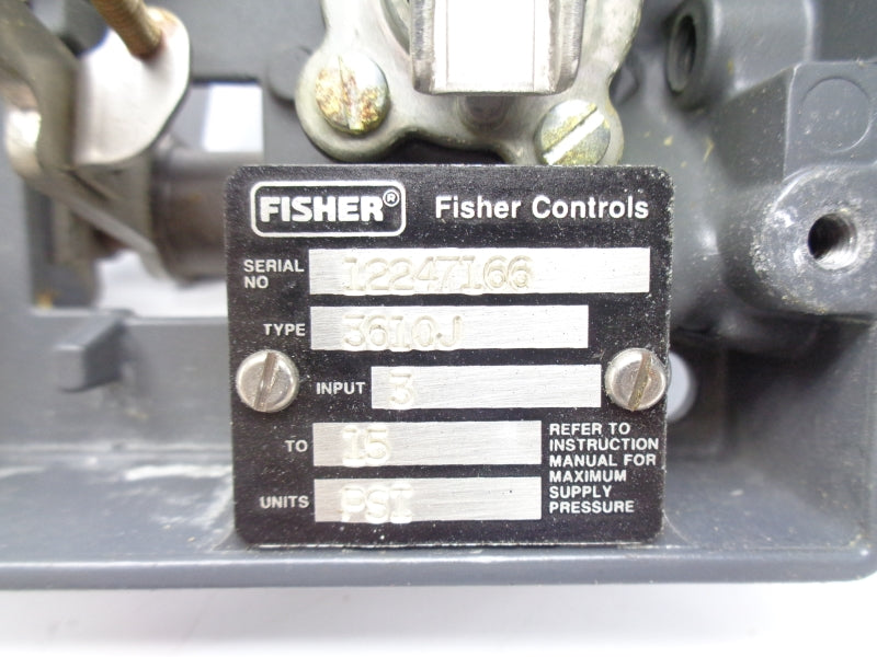 FISHER 3610J 3-15PSI (AS PICTURED) NSNP