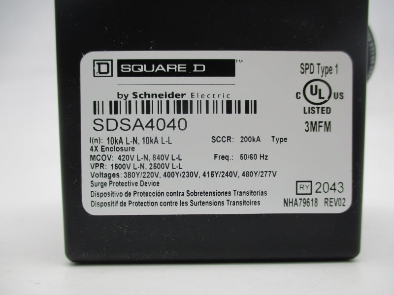 SQUARE D SDSA4040 277V NSNP