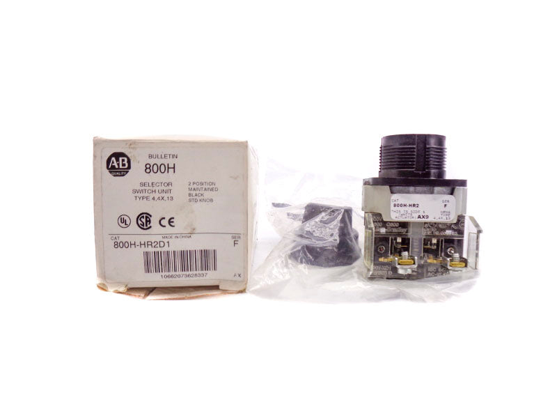 ALLEN BRADLEY 800H-HR2D1 SER. F (WH) NSMP