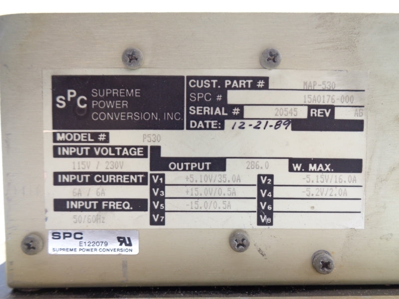 MODICON AS-P530-0MA 115V/230V 6A UNMP