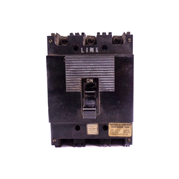 SQUARE D 999340 600VAC 40A UNMP