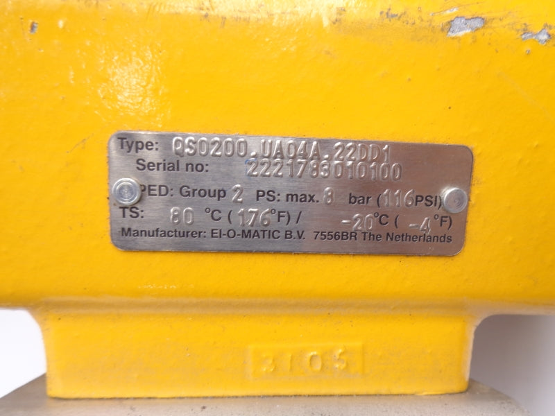 EMERSON QS0200.UA04A.22DD1 116PSI 1"(AS PICTURED) NSNP
