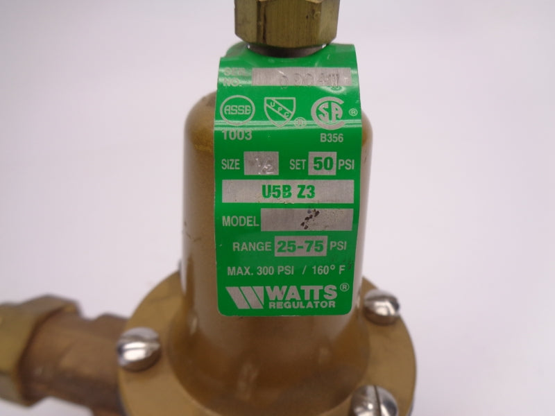 WATTS U5BZ3 300PSI 1/2" NSNP