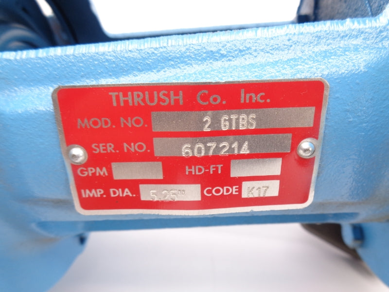 THRUSH 2GTBS 115VAC 5.7-5.9A (AS PICTURED) NSNP