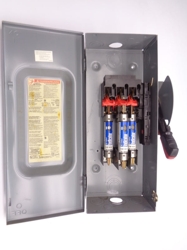 SQUARE D H363 SER. F05 600VAC 100A UNMP