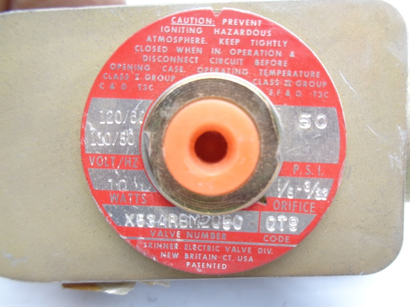 SKINNER VALVE X53ARBM2050 120VAC 50PSI NSNP