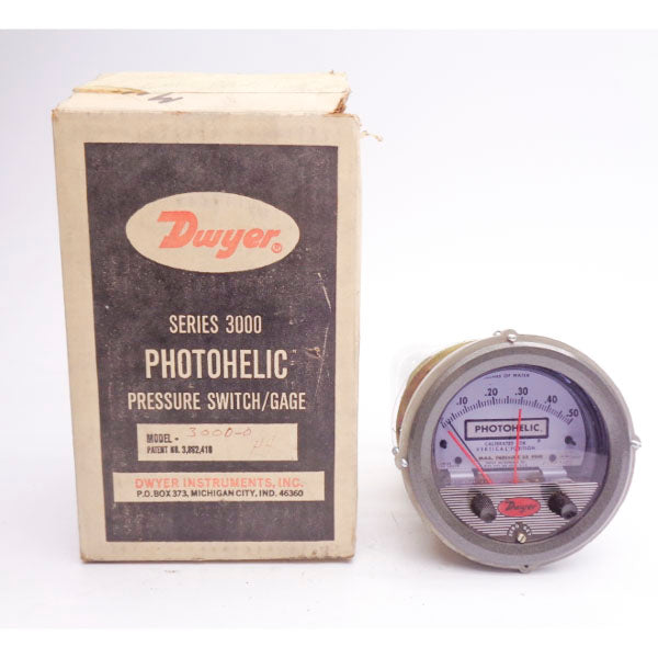 DWYER 3000-0C 117VAC 25PSI NSMP