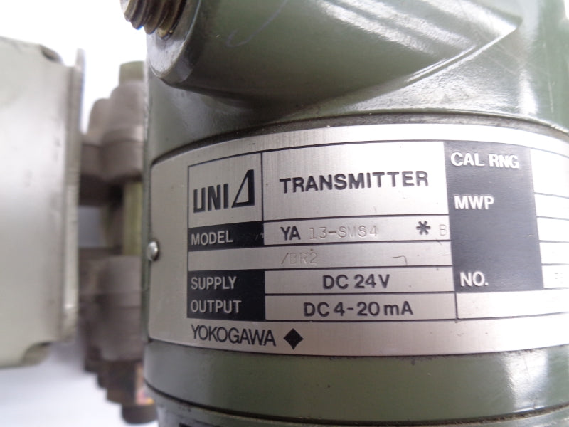 YOKOGAWA YA-13-SMS4/BR2 24VDC 6000PSI UNMP