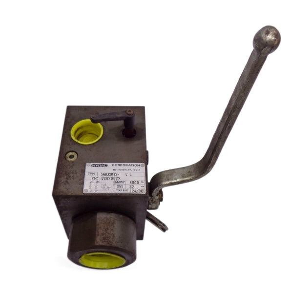 HYDAC SAB32M12-CL 02070899 5800PSI (AS PICTURED) NSNP