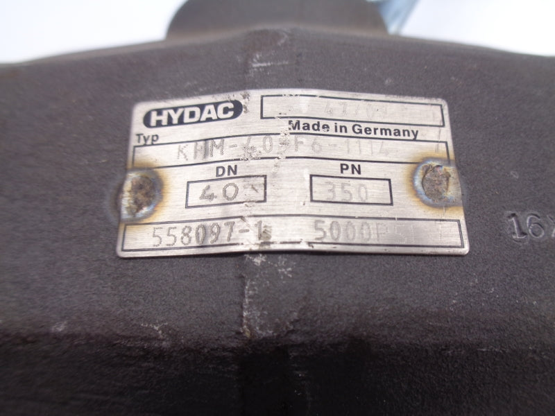HYDAC KHM-4.0-F6-1114 5000PSI NSNP
