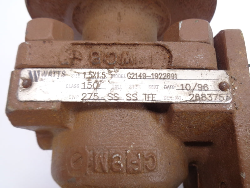 WATTS G2149-1922691 1.5X1.5" (AS PICTURED) NSNP