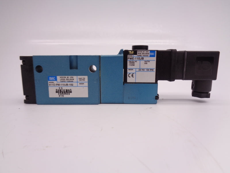 MAC 811C-PM-110JB-152 110/120V 25-150PSI NSMP