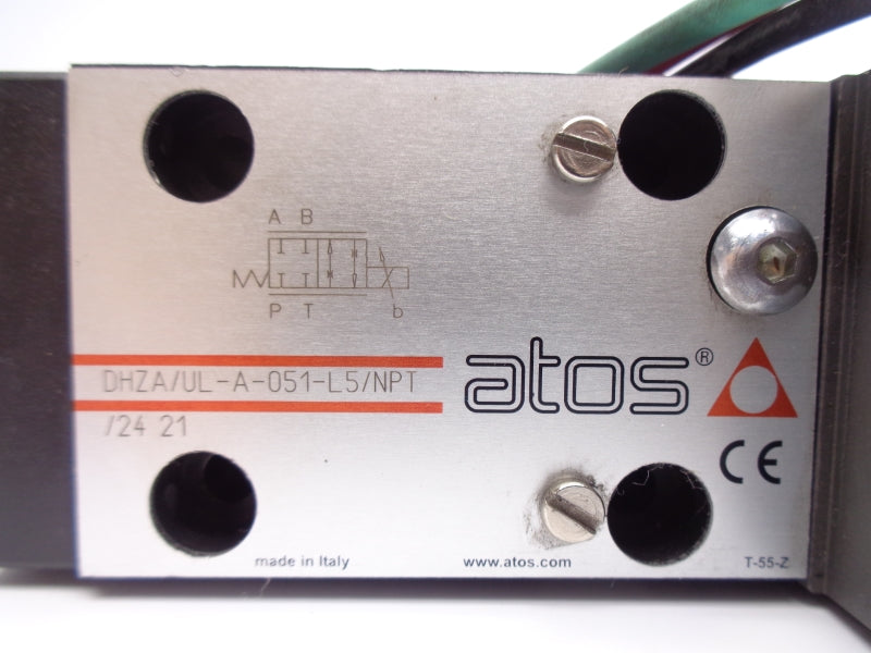ATOS DHZA/UL-A-051-L5/NPT OZA-A/24 24V 1.25A NSNP