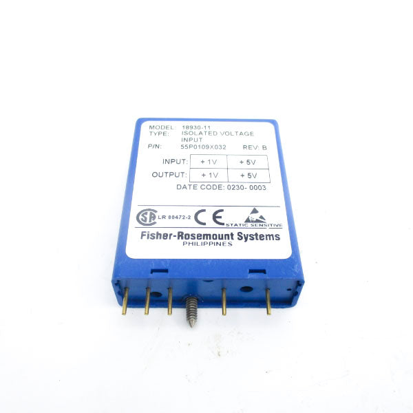 FISHER-ROSEMOUNT 55P0101X032 18930-11 5V NSNP