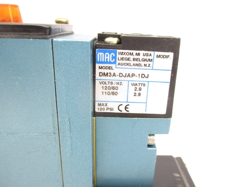 MAC 93A-EAB-CJA-DM-DJAP-1DJ 120V 30-120PSI NSMP