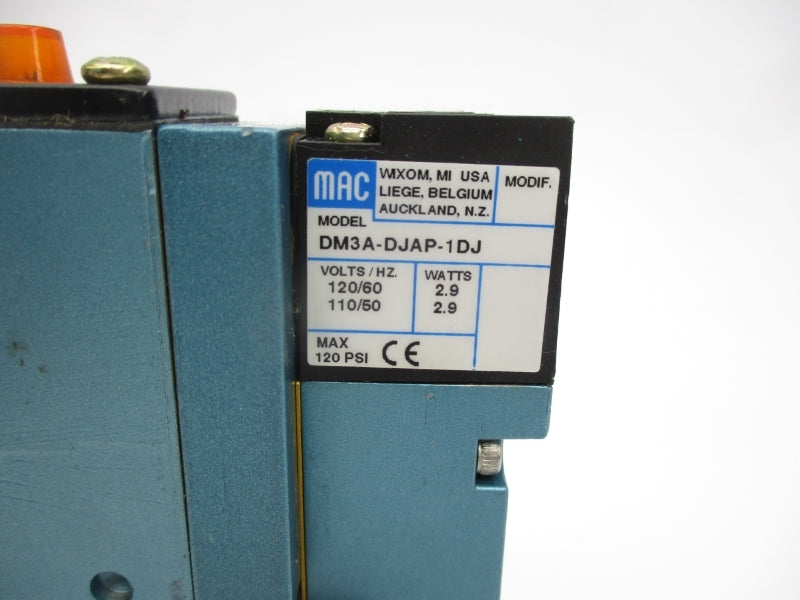 MAC 93A-EAB-CJA-DM-DJAP-1DJ 120V 30-120PSI NSMP