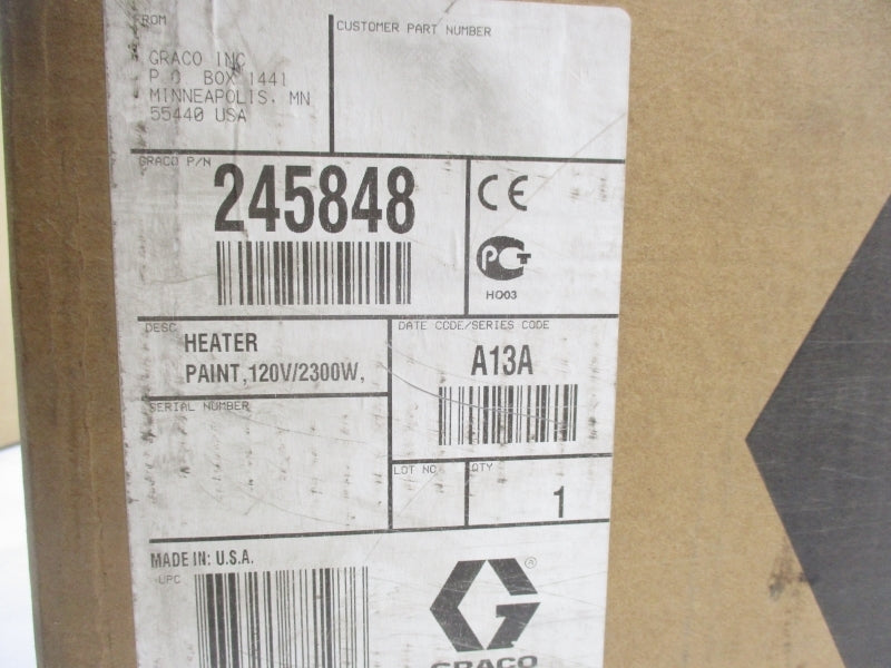 GRACO 245848 120V 19.2A NSMP