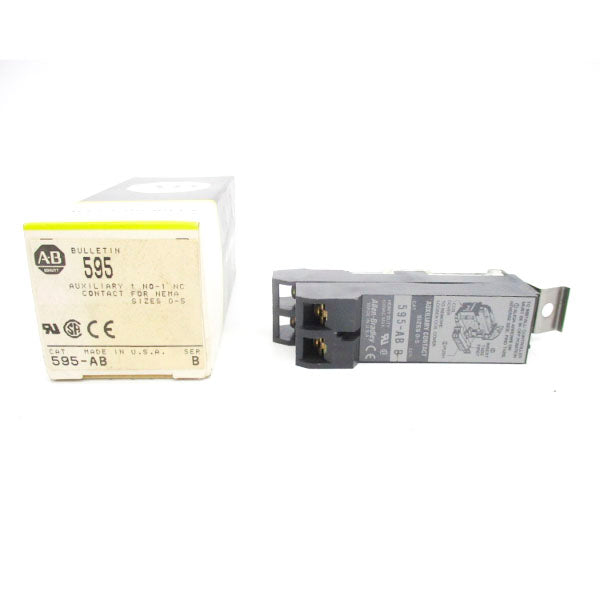 ALLEN BRADLEY 595-AB SER. B 600VAC (BK/GD) NSMP