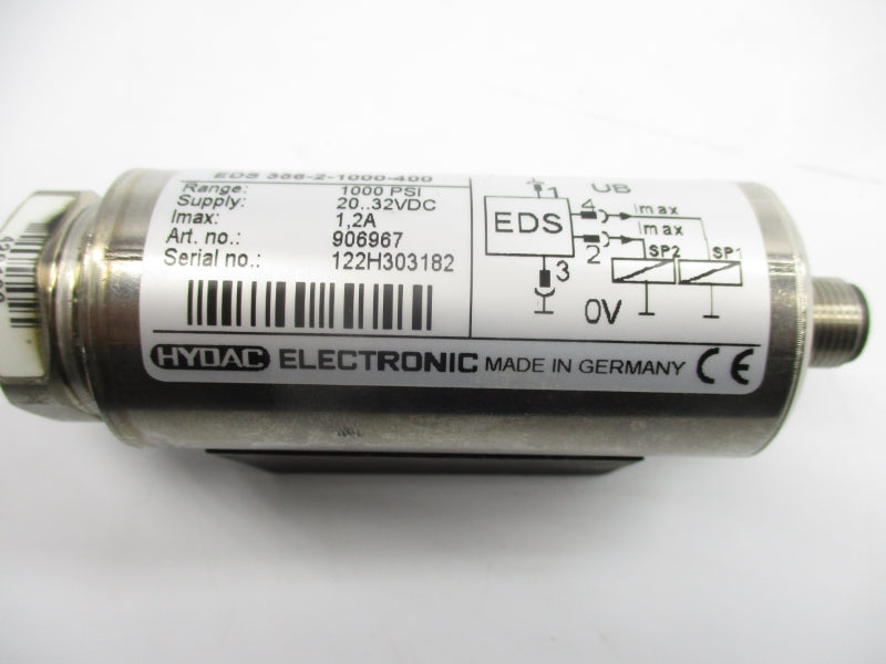 HYDAC EDS356-2-1000-400 20-32VDC 1.2A 1000PSI NSNP