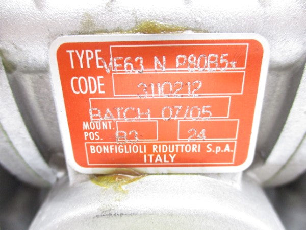BONFIGLIOLI VF63NP80B5 NSNP