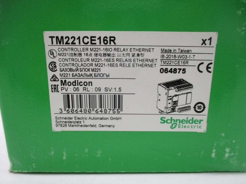 SCHNEIDER ELECTRIC TM221CE16R 100-240VAC NSMP