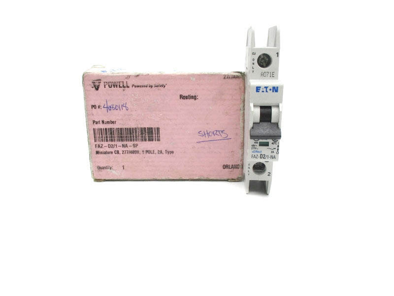 EATON FAZ-D2/1-NA-SP 48/277V 2A NSMP