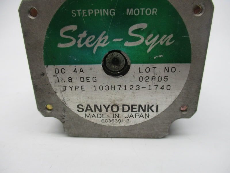 SANYO DENKI 103H7123-1740 4A UNMP