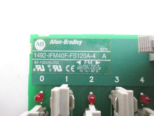 ALLEN BRADLEY 1492-IFM40F-FS120A-4 SER. A 85/132VAC/DC UNMP