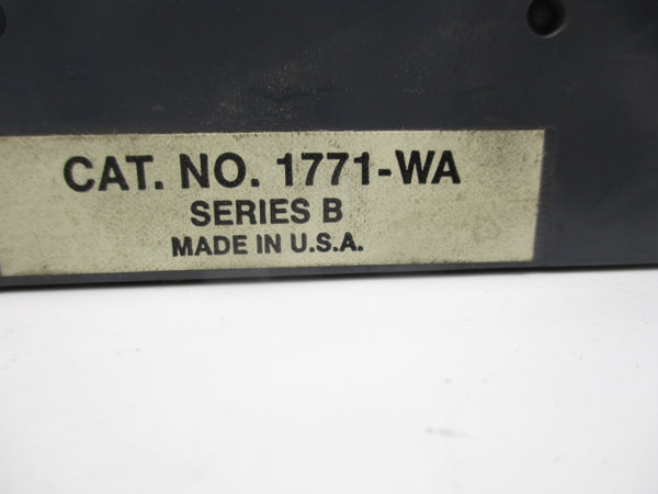 ALLEN BRADLEY 1771-WA SER. B UNMP