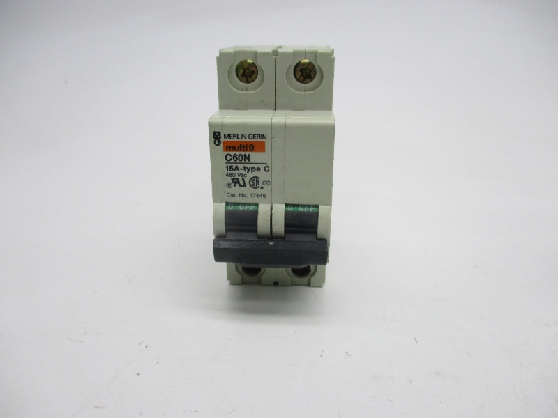 MERLIN GERIN 17446 480VAC 15A UNMP