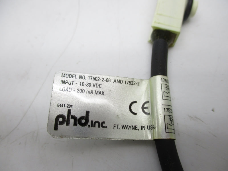 PHD 17502-2-06 17522-2 10-30VDC UNMP