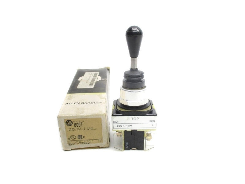 ALLEN BRADLEY 800T-T2MB21 SER. T (BK/YL) NSMP