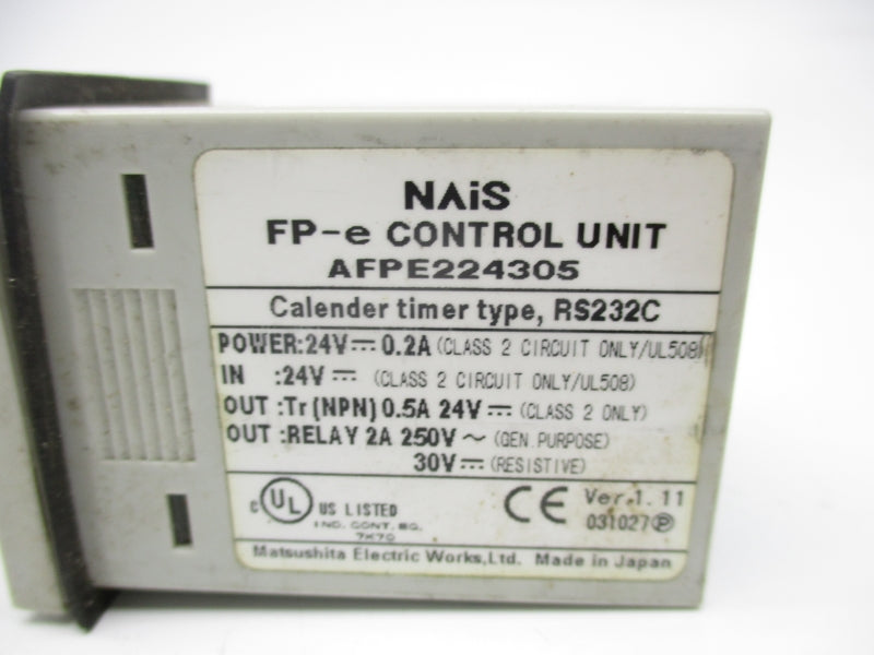 NAIS AFPE224305 24V 2A NSNP