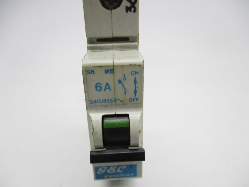GEC VYNCKIER S6M6 240/415V 6A UNMP
