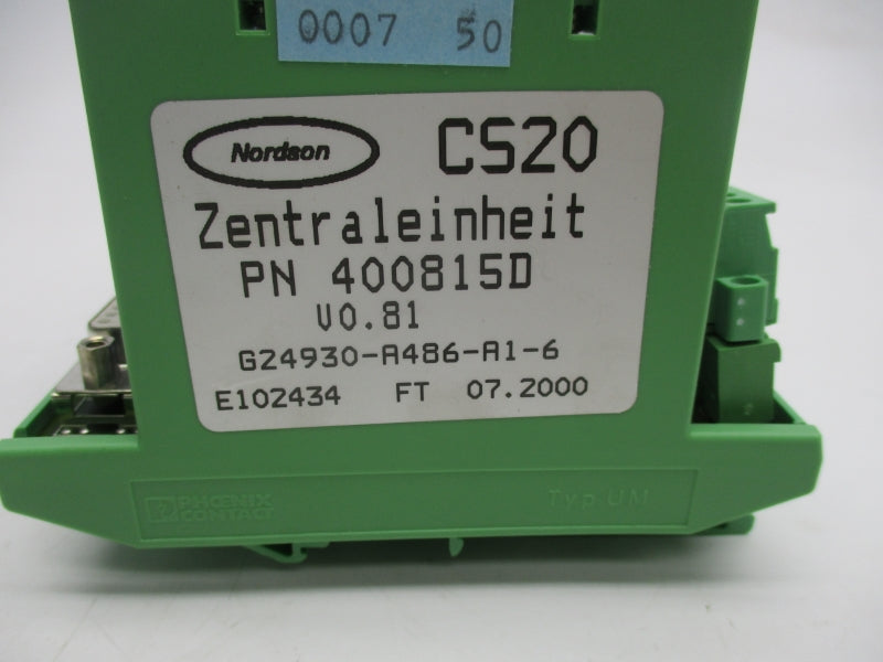 NORDSON 400815D NSNP